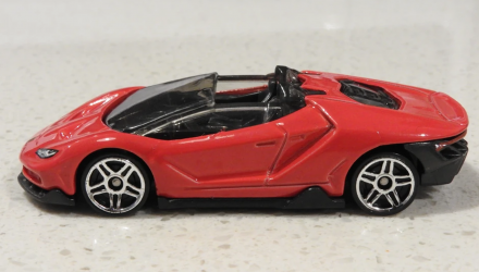 Машинка Базовая Hot Wheels '16 Lamborghini Centenario Roadster Roadsters 1:64 GLN67 Red - Retromagaz, image 4