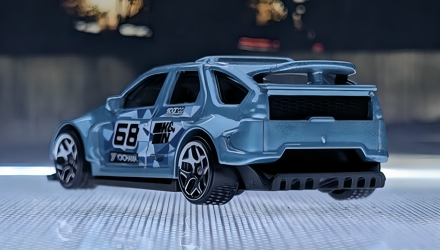 Машинка Базовая Hot Wheels Pontiac Aztek Custom Modified 1:64 HRY61 Blue - Retromagaz, image 2