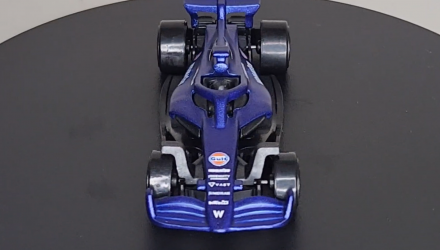 Машинка Базова Hot Wheels Williams Racing Formula 1 Track Aces 1:64 JBC07 Blue - Retromagaz, image 4