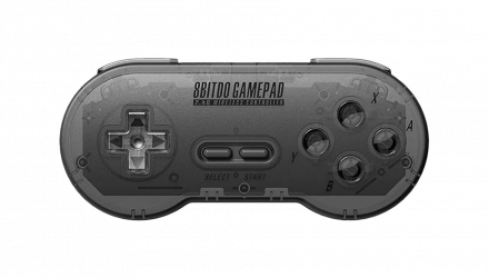 Геймпад Беспроводной 8BitDo SNES SN30 Switch PC 2.4Ghz Trans-Black Новый - Retromagaz, image 1