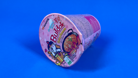 Набор Лапша 2шт Samyang Buldak Carbonara (Курица в Соусе Карбонара) в Стаканчике Острая 70g - Retromagaz, image 3