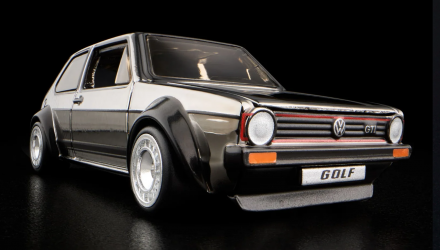 Машинка Premium Hot Wheels 1976 Volkswagen Golf MK1 GTI Red Line Club RLC 1:64 JCP07 Grey - Retromagaz, image 1
