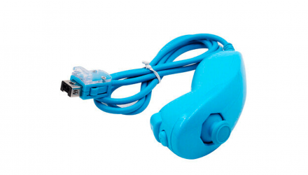 Контроллер Проводной Nintendo Wii RVL-004 Nunchuk Blue 1m Б/У - Retromagaz, image 3