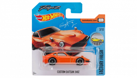 Машинка Базова Hot Wheels Custom Datsun 240Z Fugu Z Factory Fresh 1:64 DVB43 Orange - Retromagaz, image 1