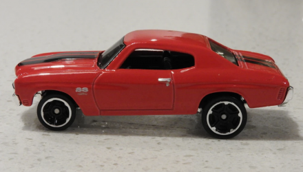 Машинка Базовая Hot Wheels '70 Chevelle SS Fast & Furious Screen Time 1:64 GHC78 Red - Retromagaz, image 4