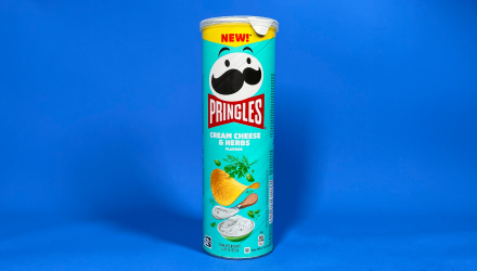 Набір Чипси 1шт 2шт Pringles Creamy Cheese & Herbs 165g 5053990160037 - Retromagaz, image 1