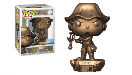 Фигурка FUNKO POP! Ван Пис Усопп One Piece Plus Usopp Statue Bronze with Protector 127mm 2016 89137 - Retromagaz, image 3