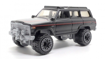 Машинка Базова Hot Wheels 1988 Jeep Wagoneer The `80S 1:64 HKJ63 Black - Retromagaz, image 2