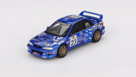 Машинка Premium MINI GT Subaru Impreza WRC99 #23 2000 1:64 Blue - Retromagaz, image 1