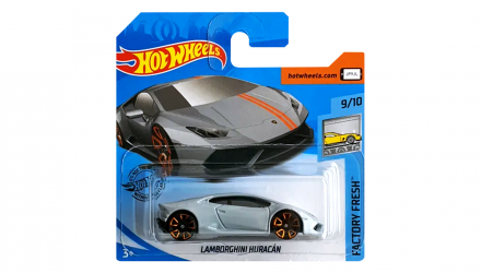 Машинка Базовая Hot Wheels Lamborghini Huracan Factory Fresh 1:64 FYC12 Grey - Retromagaz, image 1
