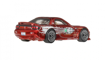 Машинка Premium Hot Wheels 1995 Mazda RX-7 Fast & Furious 1:64 JHW71 Red - Retromagaz, image 2