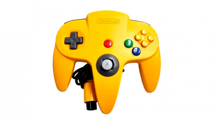 Геймпад Проводной Nintendo N64 NUS-005 Yellow 1.8m Б/У - Retromagaz, image 1