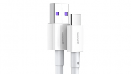 Кабель Baseus Superior Series Fast Charging PD 66W White USB 2.0 - USB Type-C - Retromagaz, image 2