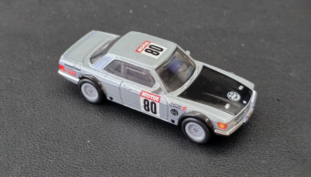Машинка Premium Hot Wheels '80 Mercedes-Benz 500 SLC Rallye Boulevard 1:64 HRT63 Silver - Retromagaz, image 1