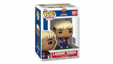 Фигурка FUNKO POP! Барселона Ламин Ямаль Lamine Yamal Kneeling 94mm 107 93701 - Retromagaz, image 1