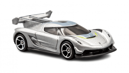 Машинка Базовая Hot Wheels 2020 Koenigsegg Jesko Exotics 1:64 GHB39 Silver - Retromagaz, image 3