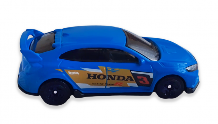 Машинка Базовая Hot Wheels 2018 Honda Civic Type R Then and Now 1:64 JBB77 Blue - Retromagaz, image 2