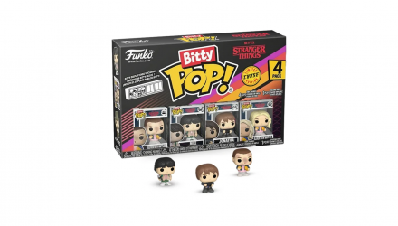 Пак Фигурок FUNKO POP! Bitty Pop! Stranger Things Одиннадцать Eleven with Waffles Chase 23mm 83663 - Retromagaz, image 1