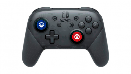 Накладки на Стики 2шт RMC Mario Nintendo Switch Wii Steam Deck Red Blue - Retromagaz, image 1