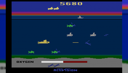 Гра Atari 2600 Seaquest Black Б/У - Retromagaz, image 5