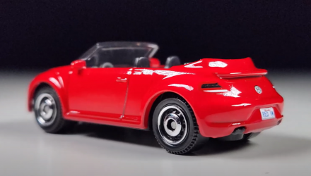 Машинка Велике Місто Matchbox 2019 Volkswagen Beetle Convertible Highway 1:64 HLD14 Red - Retromagaz, image 6