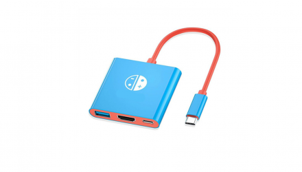 Адаптер Проводной RMC Switch USB-C Hub Red Blue Новый - Retromagaz, image 4