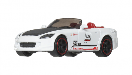Тематическая Машинка Matchbox 2004 Honda S2000 Moving Parts 1:64 JHV63 White - Retromagaz, image 1