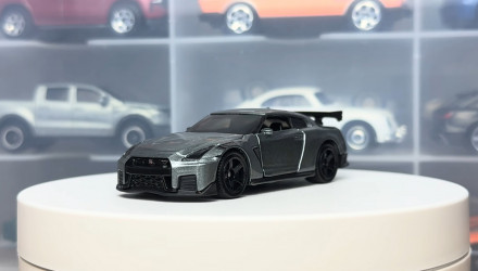 Тематична Машинка Matchbox 2020 Nissan GT-R NISMO (R35) Moving Parts 1:64 JKH44 Grey - Retromagaz, image 1