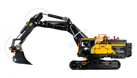 Конструктор Lego Екскаватор Volvo EC500 Hybrid Technic 42215 Новий - Retromagaz, image 5