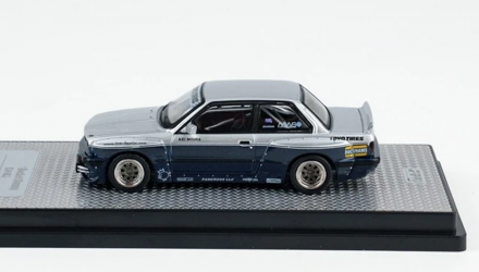 Машинка Premium INNO64 BMW PANDEM E30 1:64 IN64-E30P-SILBLU Silver - Retromagaz, image 3