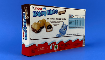 Набір Батончик Kinder Happy Hippo Cocoa 5 Pieces 103g 10шт - Retromagaz, image 4