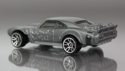 Машинка Базовая Hot Wheels '68 Ice Dodge Charger Fast & Furious Screen Time 1:64 HTB34 Grey - Retromagaz, image 2