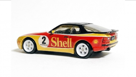 Машинка Premium 2шт Hot Wheels 2008 Porsche Cayenne та HW Rally Trailer '89 Porsche 944 Turbo Team Transport 1:64 JHX96 Black - Retromagaz, image 2