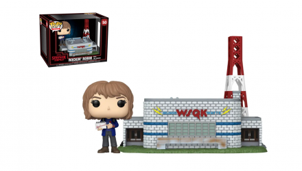 Фігурка FUNKO POP! Town Дивні Дива Робін з Радіостанцією WSQK Stranger Things Rockin' Robin with The Squawk 155mm 50 86620 - Retromagaz, image 1