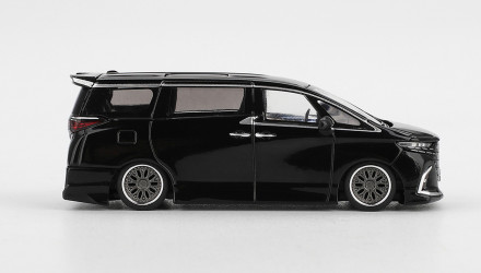 Машинка Premium MINI GT Toyota Alphard 40 KUHL 1:64 MGT01179-CH Black - Retromagaz, image 4