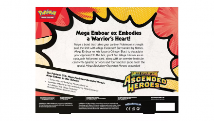 Картки Колекційна Гра Pokemon Mega Evolution - Ascended Heroes Mega Emboar EX Box - Retromagaz, image 4