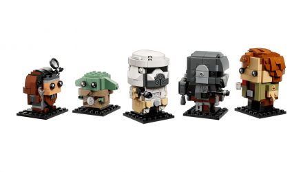 Конструктор Lego The Mandalorian and Grogu: Allies & Villains BrickHeadz 40856 Новий - Retromagaz, image 2