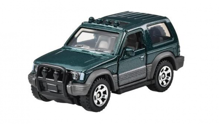 Тематична Машинка Matchbox Mitsubishi 1991 Mitsubishi Pajero Moving Parts 1:64 JHV58 Green - Retromagaz, image 1