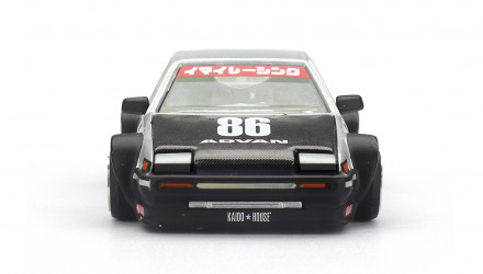 Машинка Premium Kaido House x MiNI GT Toyota AE86 Sprinter Trueno Kaido Street V2 1:64 KHMG218 White - Retromagaz, image 4