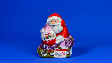 Шоколадне Яйце Kinder Surprise Різдвяний Санта Клаус Святий Миколай 75g - Retromagaz, image 1