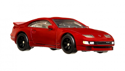 Машинка Premium Hot Wheels Nissan 300ZX Twin Turbo Ronin Run 1:64 HCK12 Red - Retromagaz, image 2