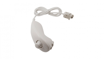 Контролер Дротовий Nintendo Wii Nunchuk RVL-004 White Б/У Нормальний - Retromagaz, image 2