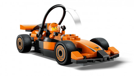 Конструктор Lego Пілот F1 з Автомобілем для Перегонів Команди McLaren City 60442 Новий - Retromagaz, image 4