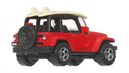 Тематична Машинка Matchbox 2016 Jeep Wrangler Rubicon Moving Parts 1:64 JHV51 Orange - Retromagaz, image 2