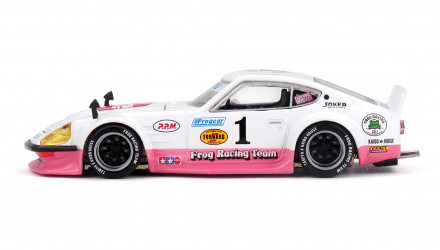 Машинка Premium Kaido House x MiNI GT Nissan Fairlady Z TAMIYA x KAIDO HOUSE "The FROG" V1 1:64 KHMG263 White - Retromagaz, image 3