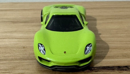 Машинка Велике Місто Matchbox Porsche 918 Spyder Showroom 1:64 HVN89 Lime - Retromagaz, image 3