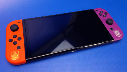 Консоль Nintendo Switch OLED Model HEG-001 Pokemon Scarlet & Violet Limited Edition 64GB Red Purple Новый - Retromagaz, image 5