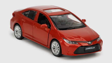 Машинка Автопром Toyota Corolla Hybrid 1:32 Red - Retromagaz, image 2