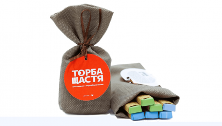 Набір Шоколад Чорний 10шт Hello Dream з Передбаченнями "Торба Щастя" 87.5g - Retromagaz, image 2