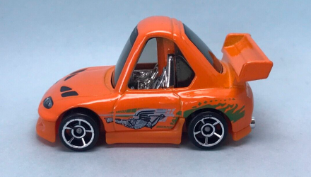 Машинка Базова Hot Wheels Fast & Furious '94 Toyota Supra Tooned 1:64 HKG62 Orange - Retromagaz, image 4